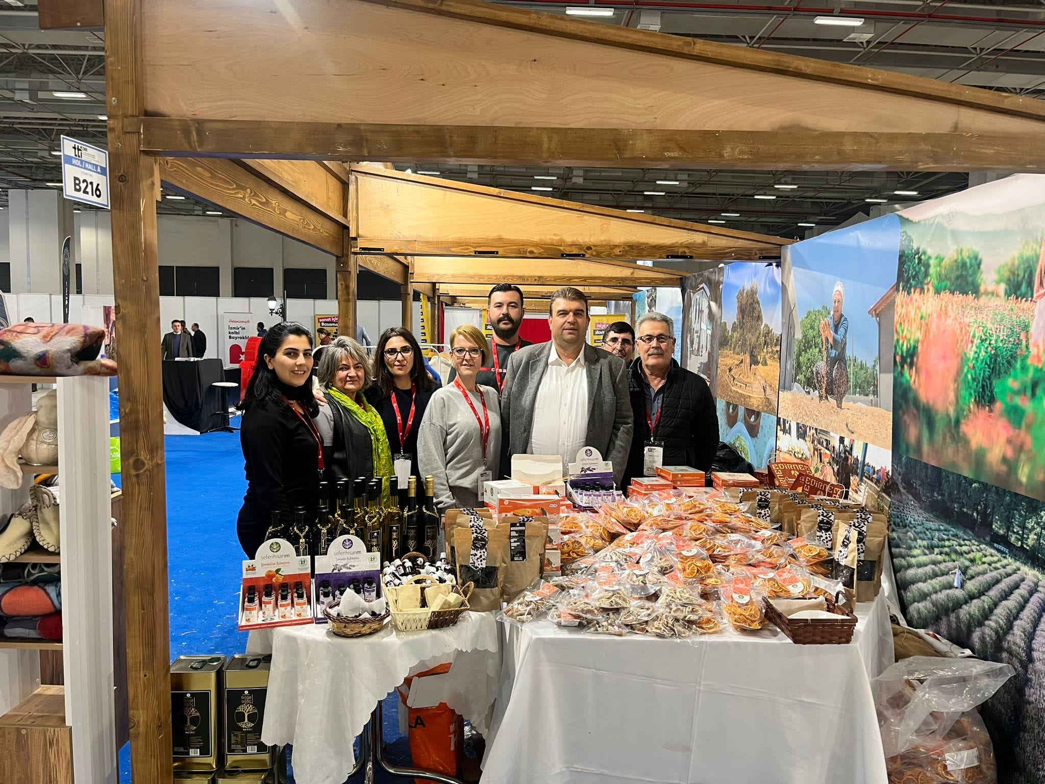 TravelTurkey Seferihisar Bel. stand