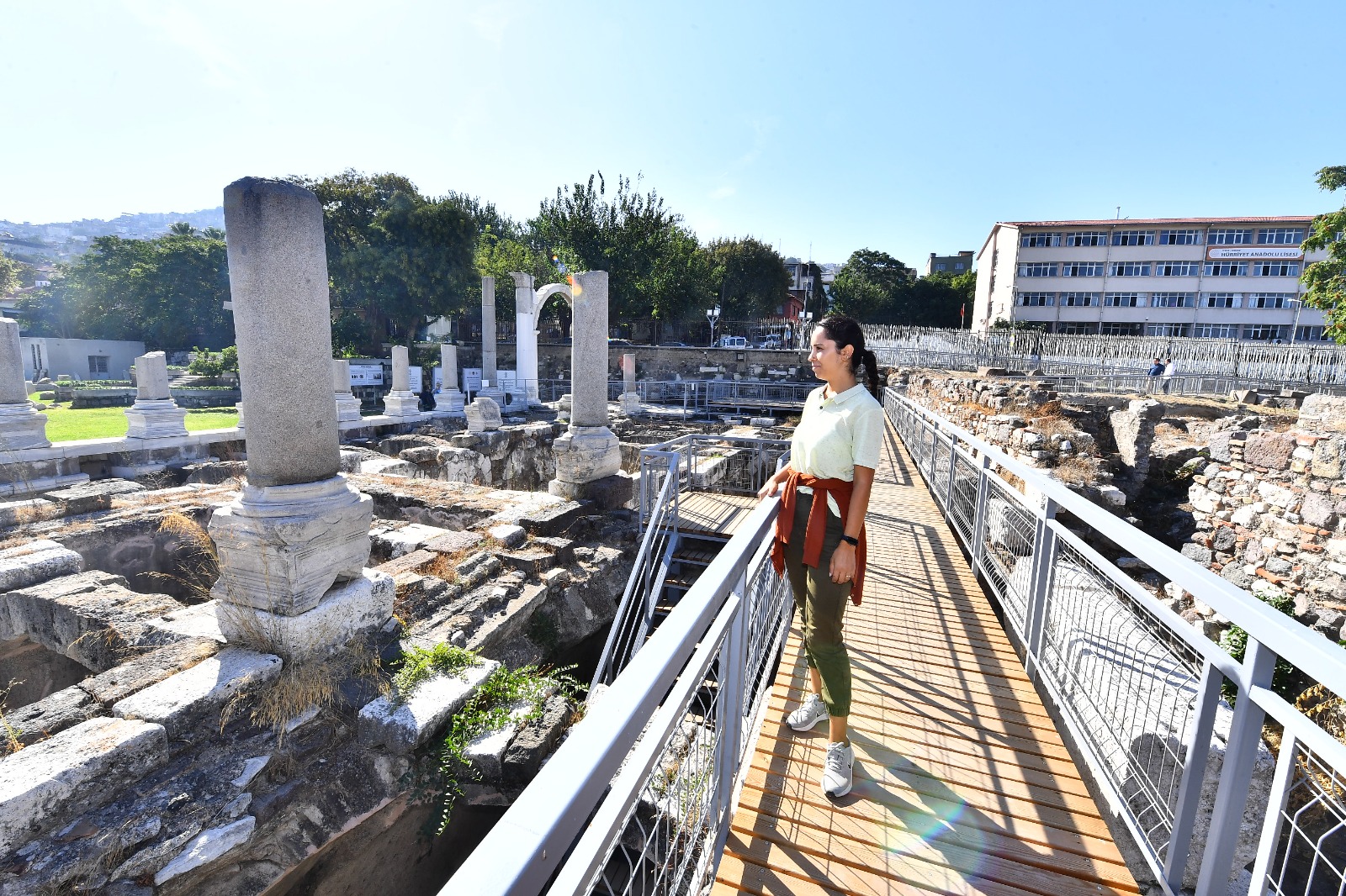 Agora Ören Yeri'ndeki Tarihe Yakından Tanıklık Edilecek