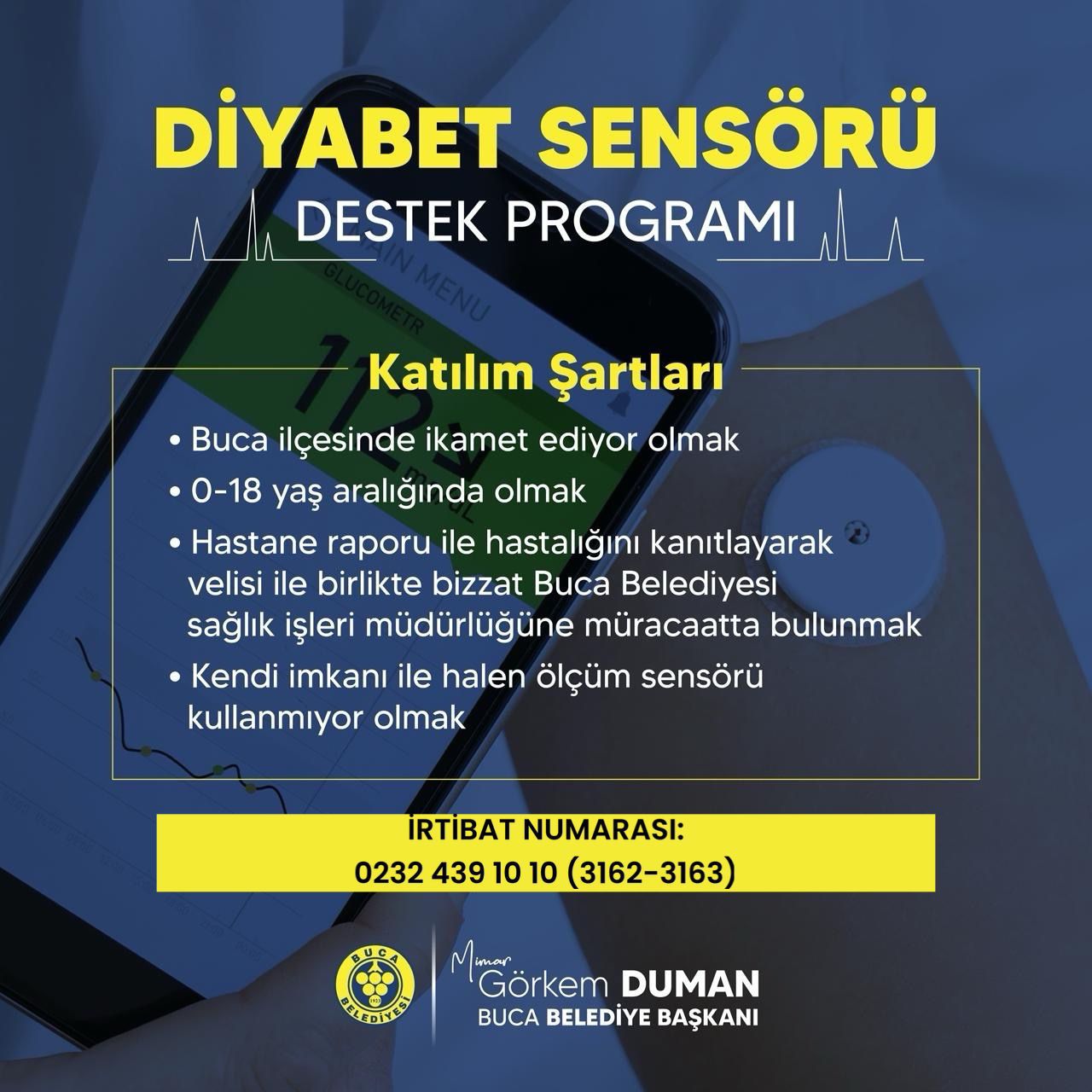 Diyabetik Sensörü Destek Programı (1)