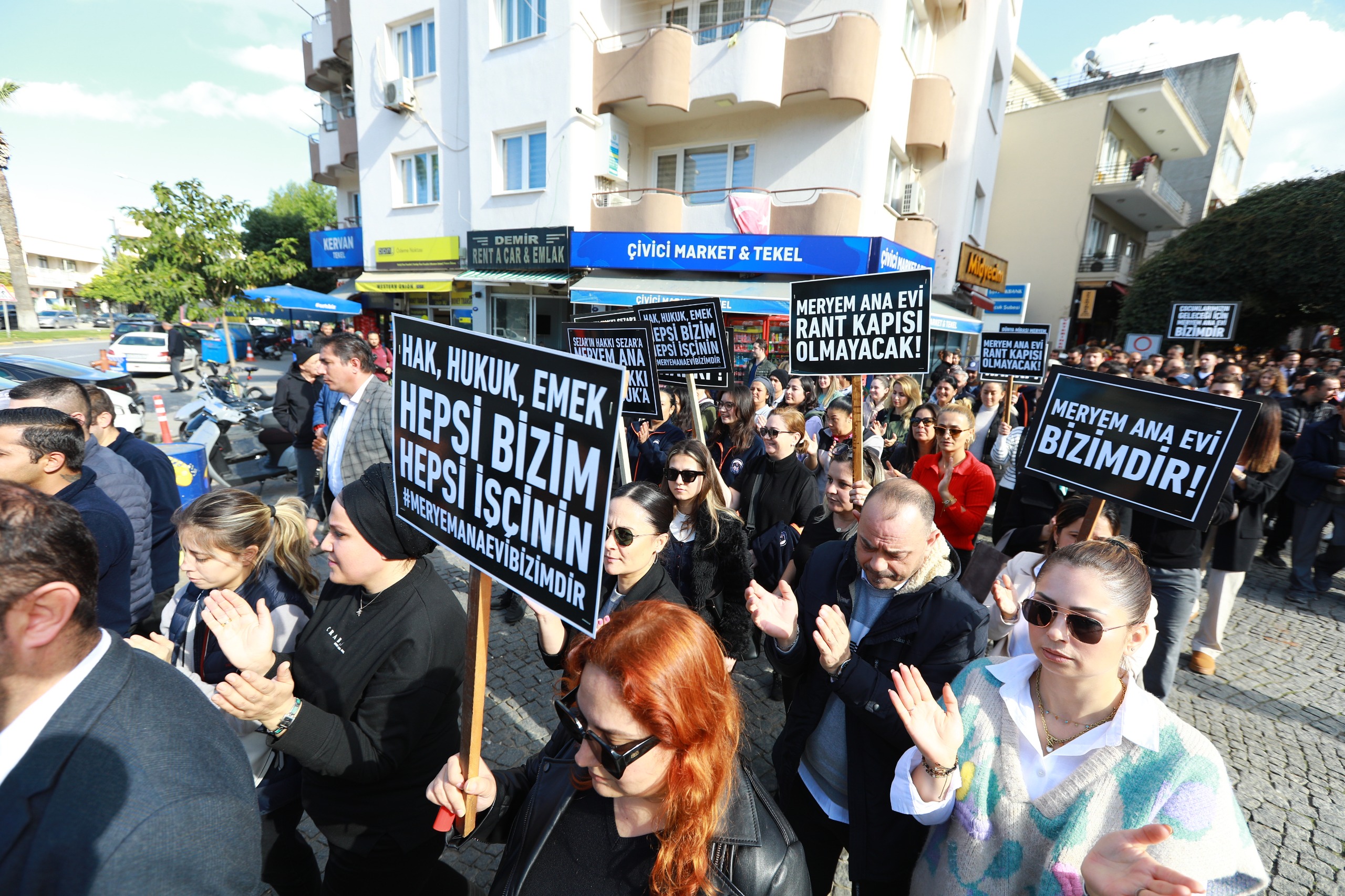 Belediye Emekçileri Meryem Ana Evi Basın Açıklaması (2)