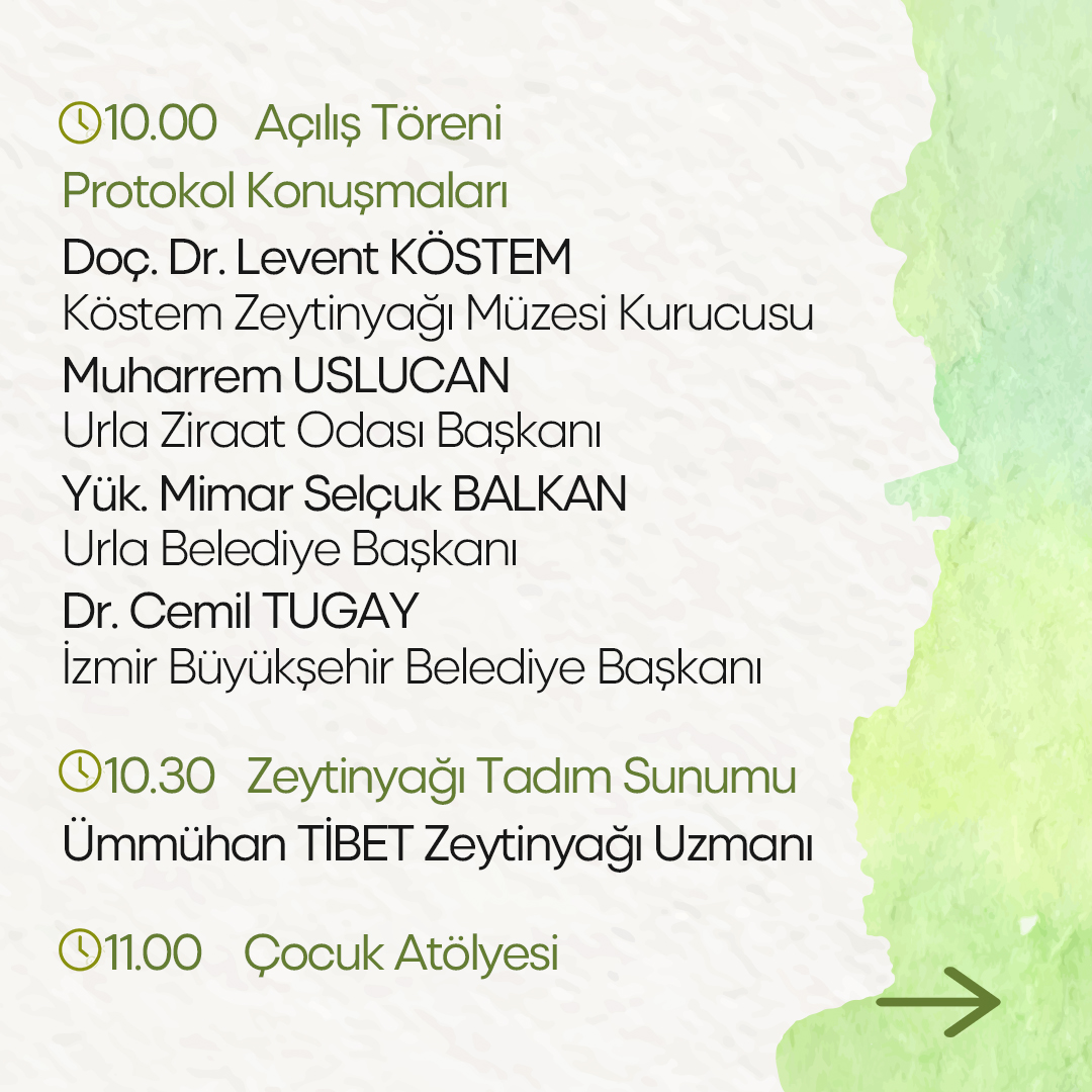 Zeytin Ve Sanat Festivali Program (2)