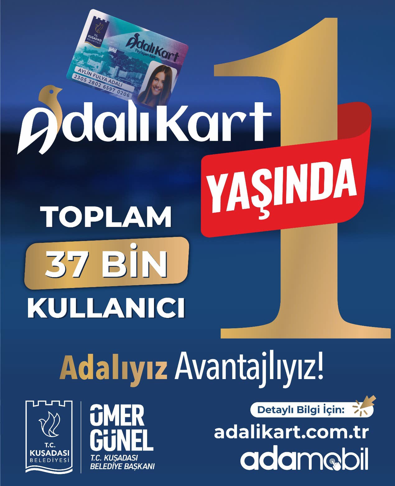 Adalıkart 1 Yaşında