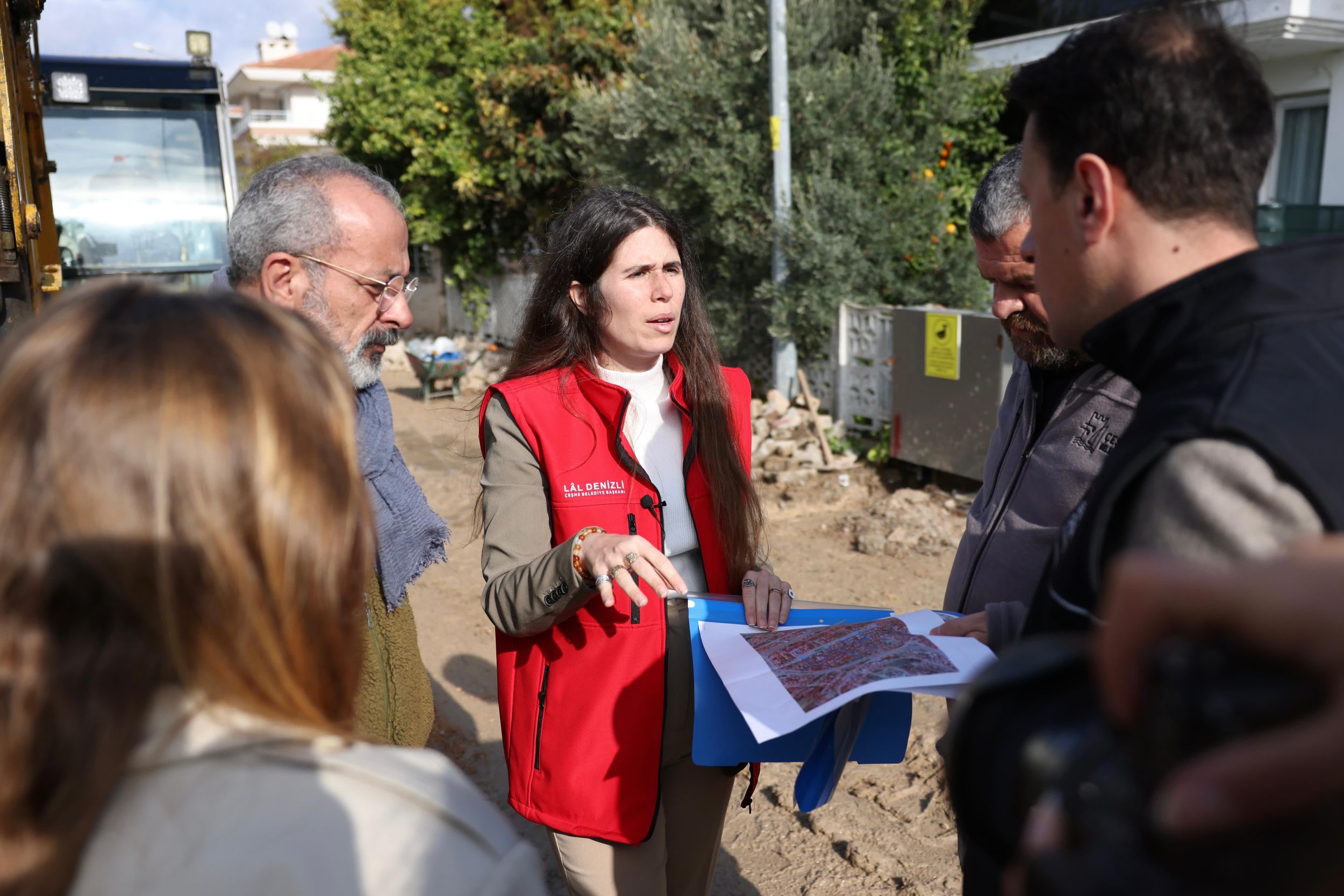 Başkan Denizli, Doğal Gaz Hattının 2,5 Kilometrelik Ilk Etabı Tamamlandı 1