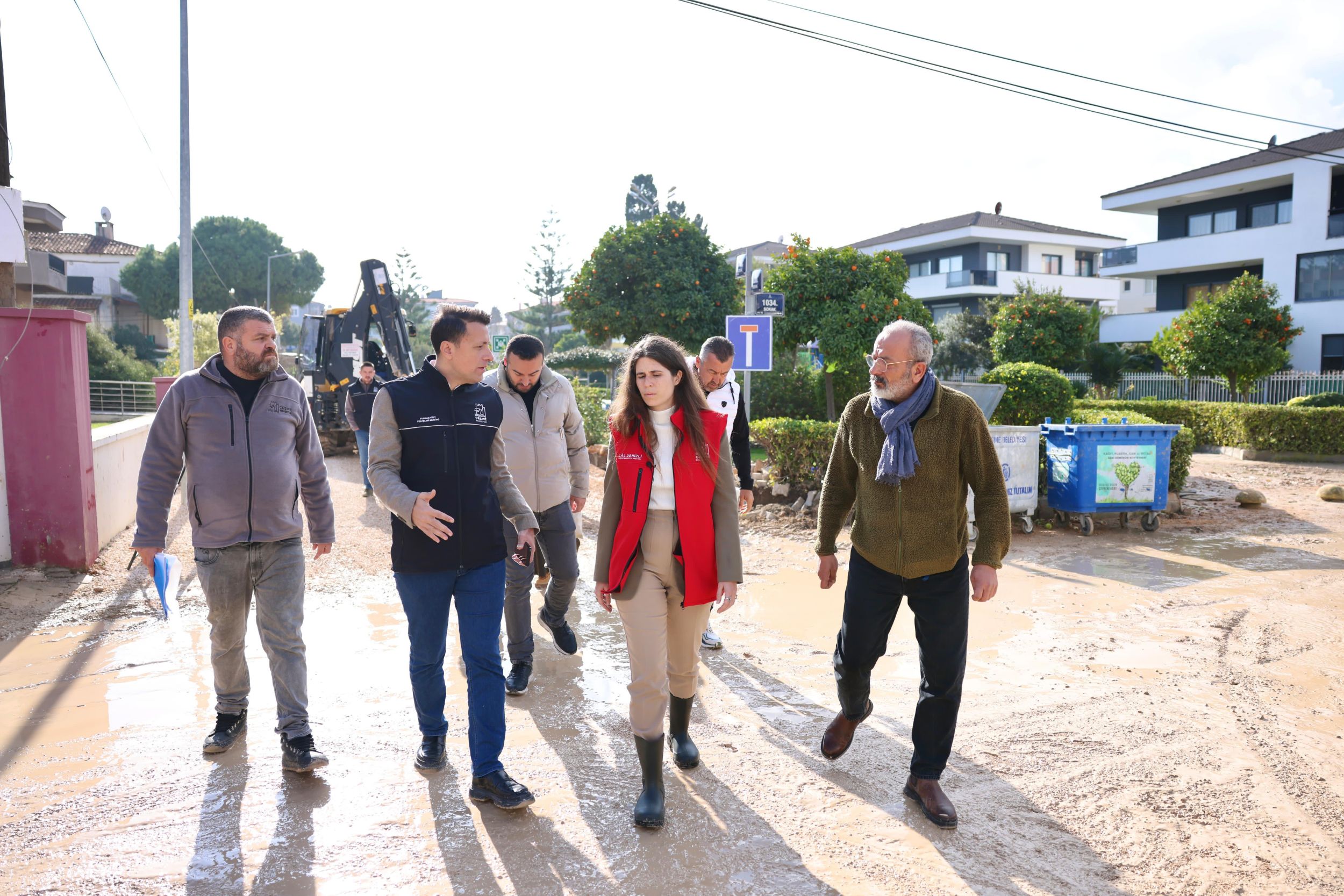 Başkan Denizli, Doğal Gaz Hattının 2,5 Kilometrelik Ilk Etabı Tamamlandı 2