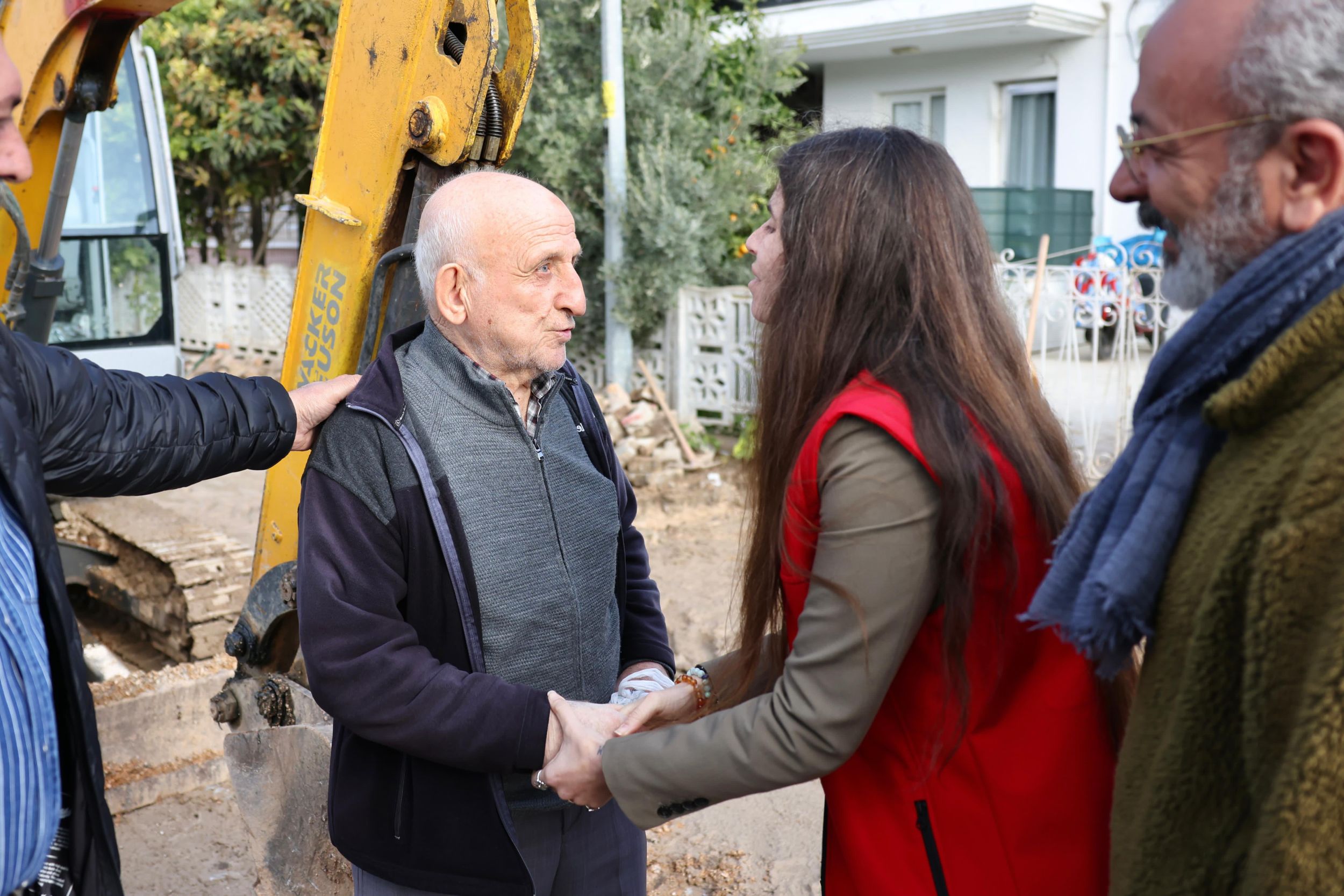 Başkan Denizli, Doğal Gaz Hattının 2,5 Kilometrelik Ilk Etabı Tamamlandı 4