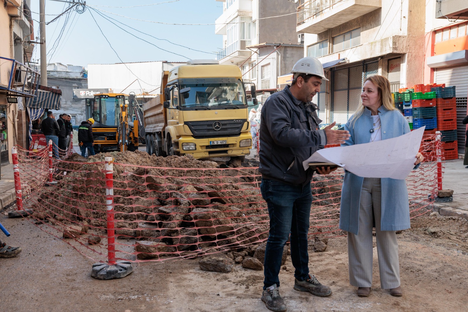 Konak'ta Doğalgaz Çalışmaları Hız Kazandı (4)