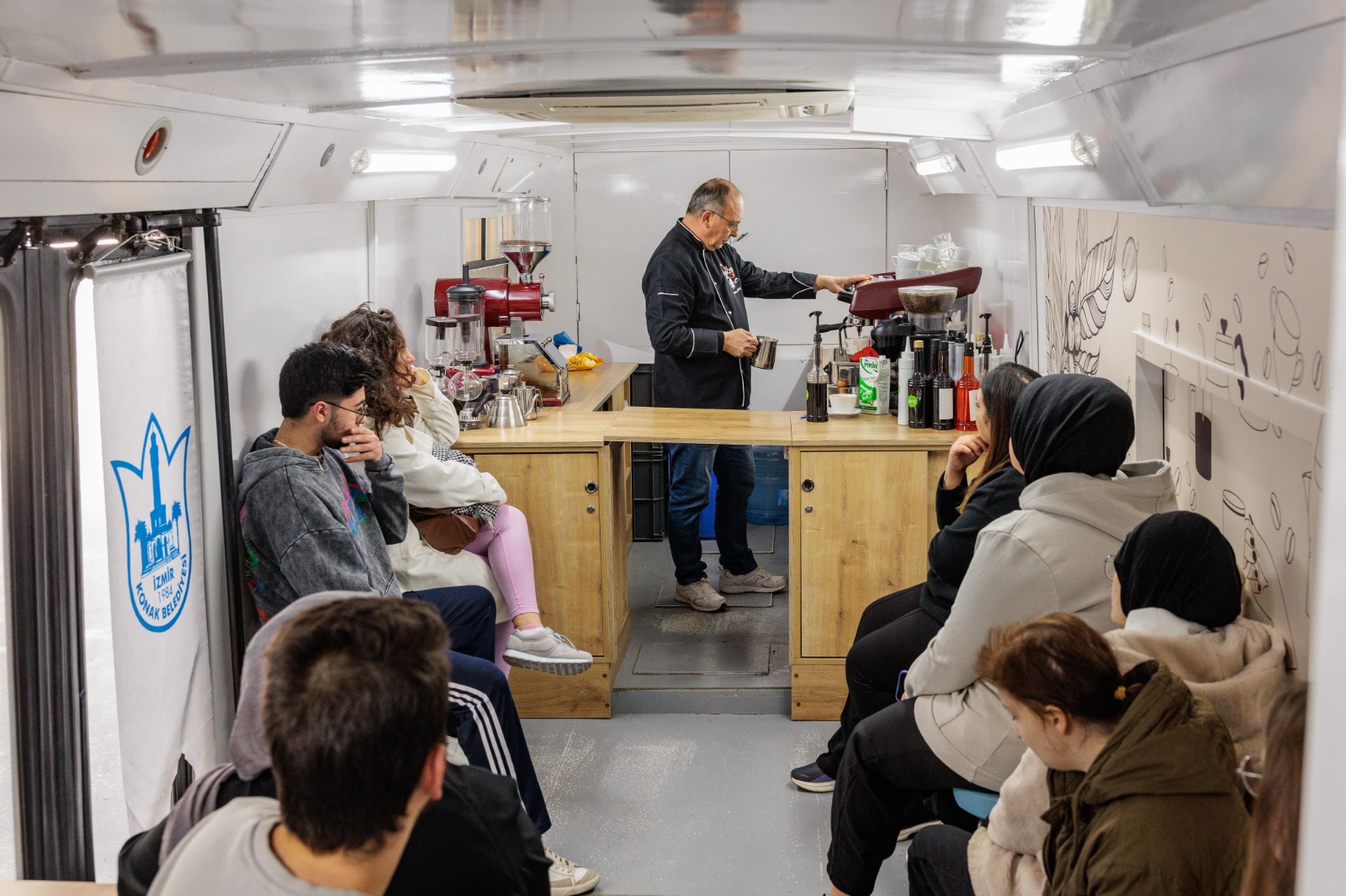 Konak’ta Mobil Barista Eğitimleri Başladı (2)