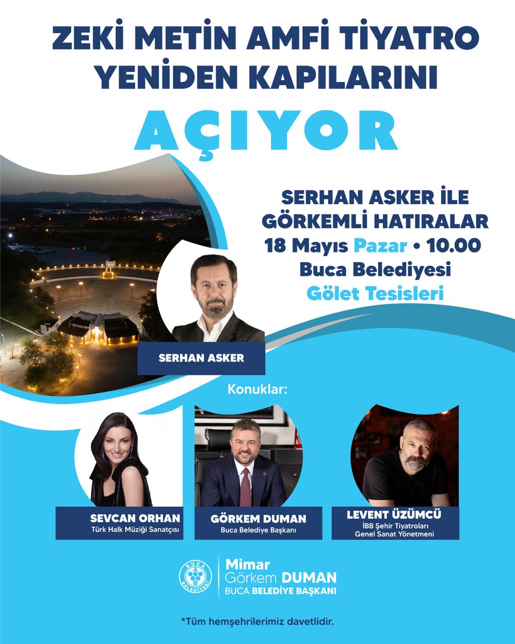 Buca Belediyesi Zeki Metin Amfi Tiyatro Açılış