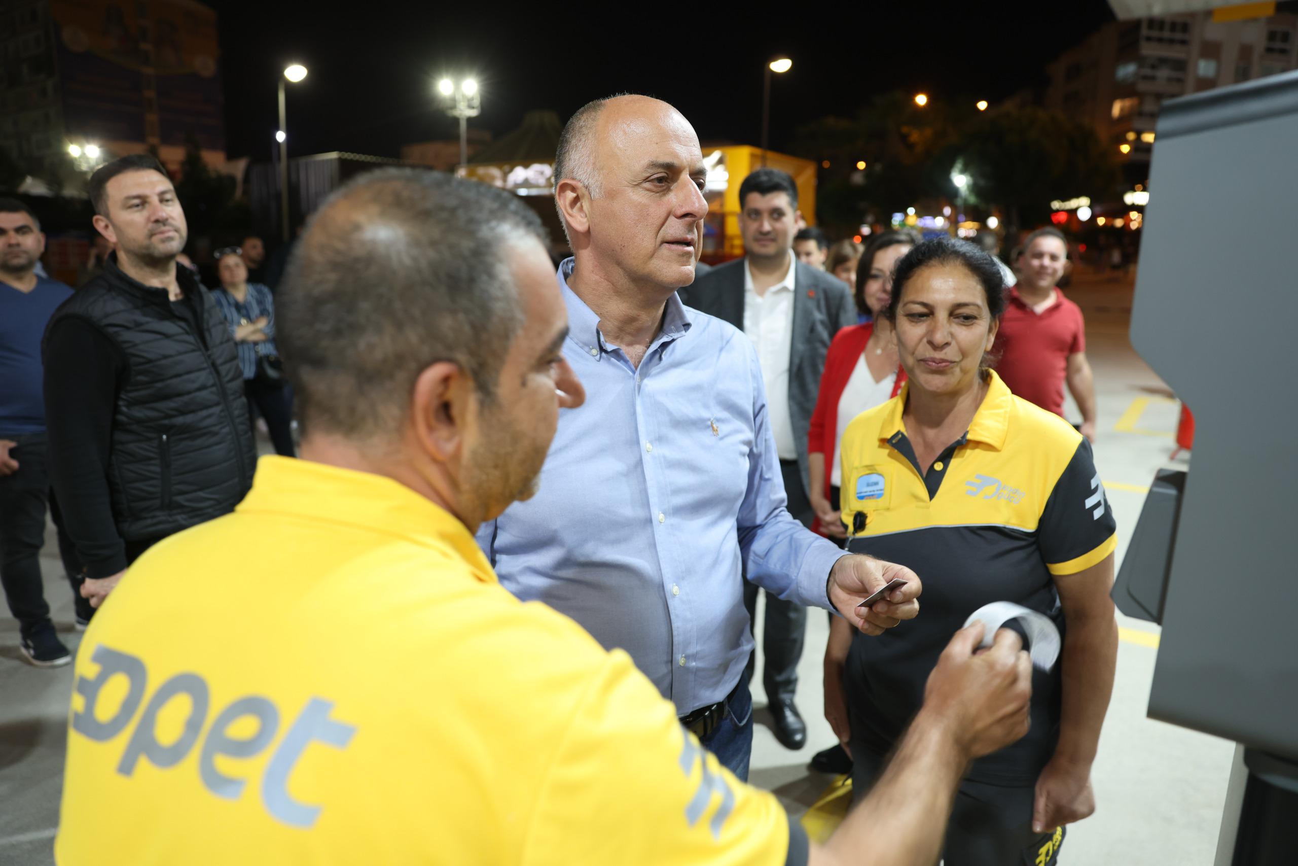 Karabağlar'da Yeşil Ve Kadın Istasyon Hizmete Girdi (6)