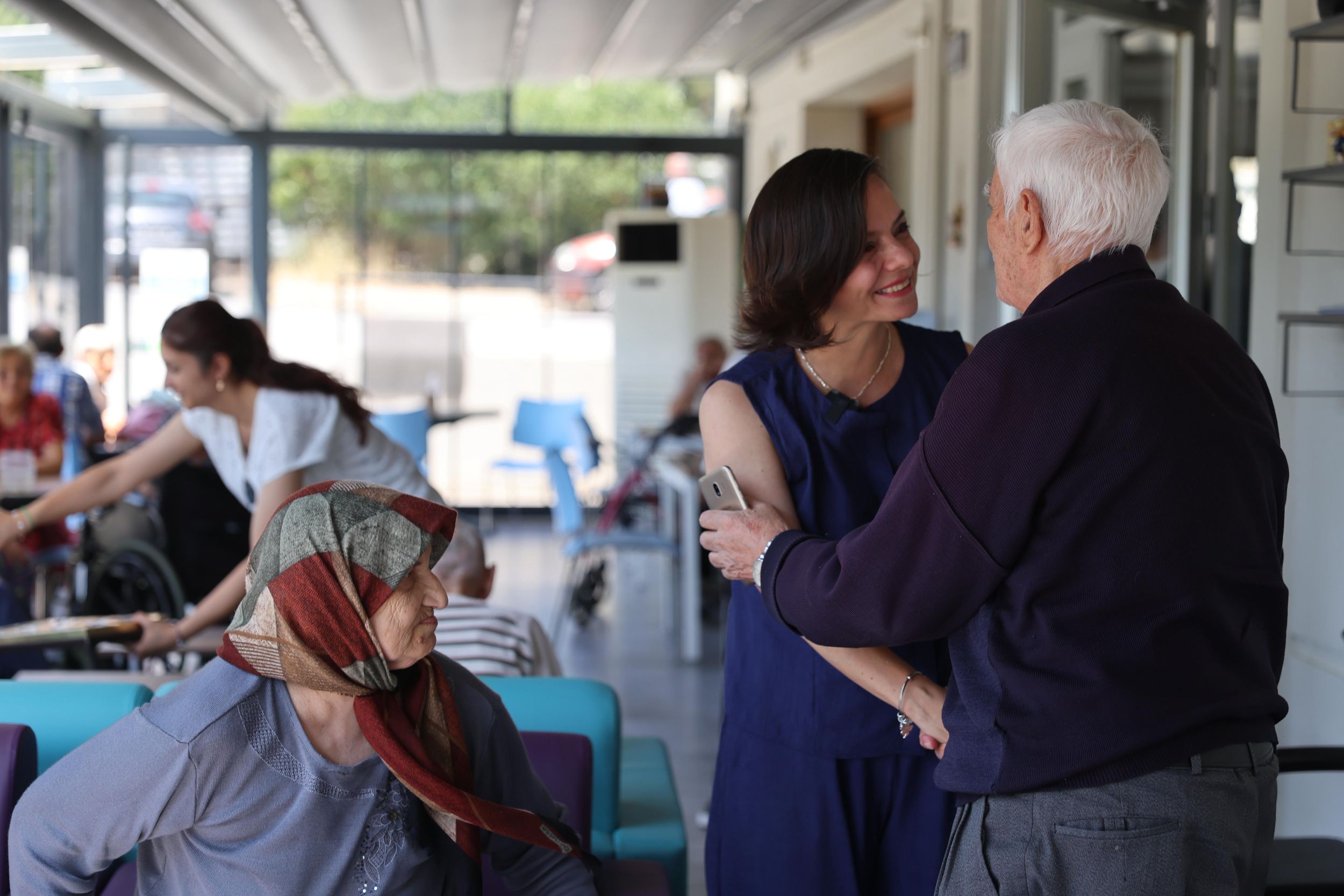Başkan Kınay Bayram Huzurevi Ziyareti (3)