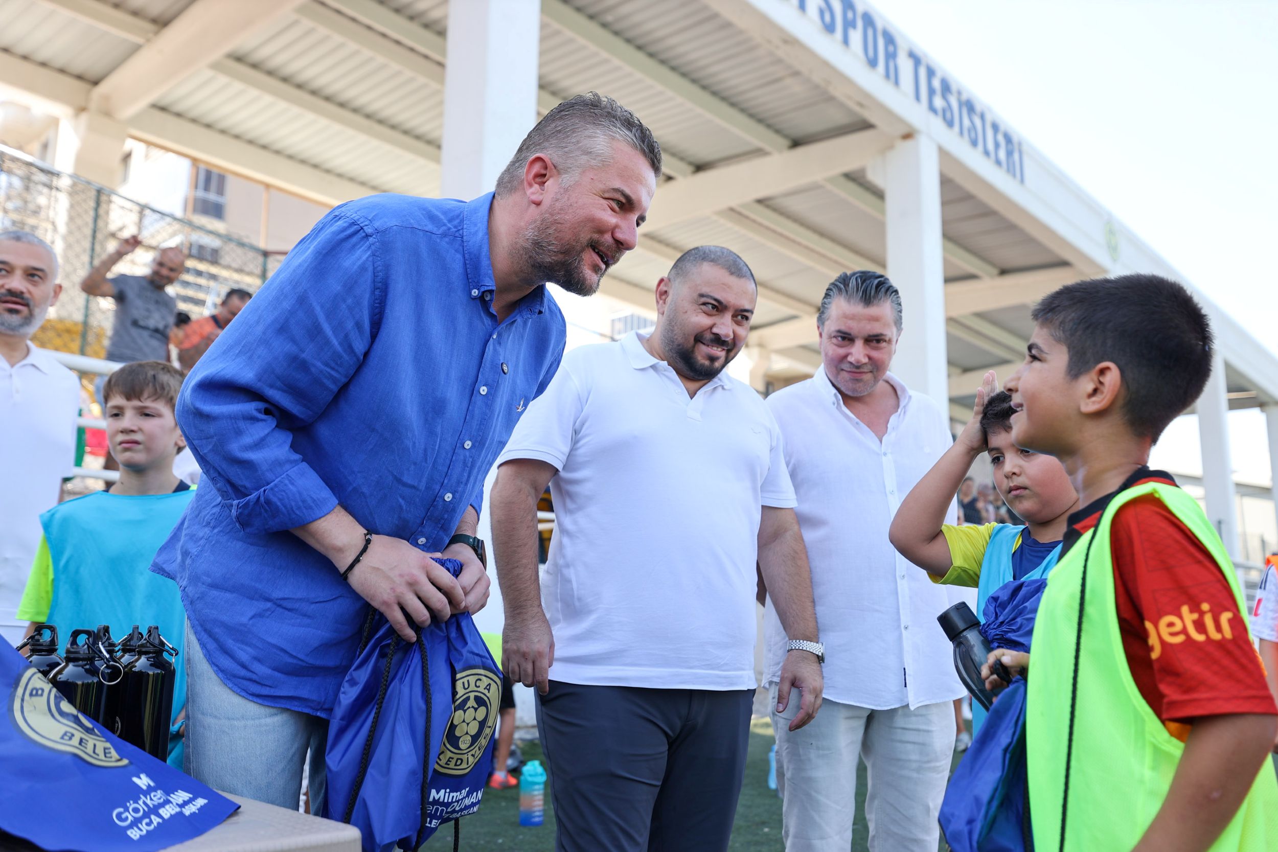 Profesyonel Futbolculardan Bucalı Genç Yeteneklere Futbol Dersi (8)