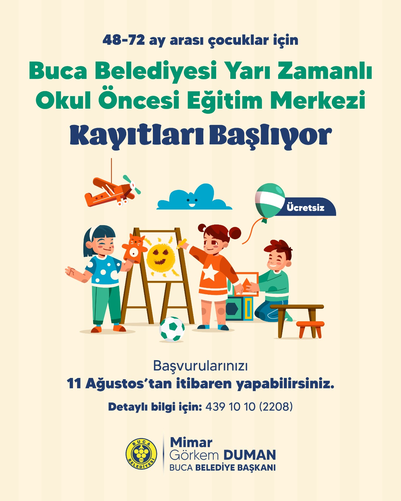 Buca Belediyesi Yarı Zamanlı Okul Öncesi Eğitim Kuumları Tasarım 01
