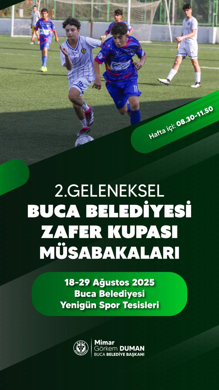 Buca Belediyesi Zafer Kupası Müsabakaları Tasarım