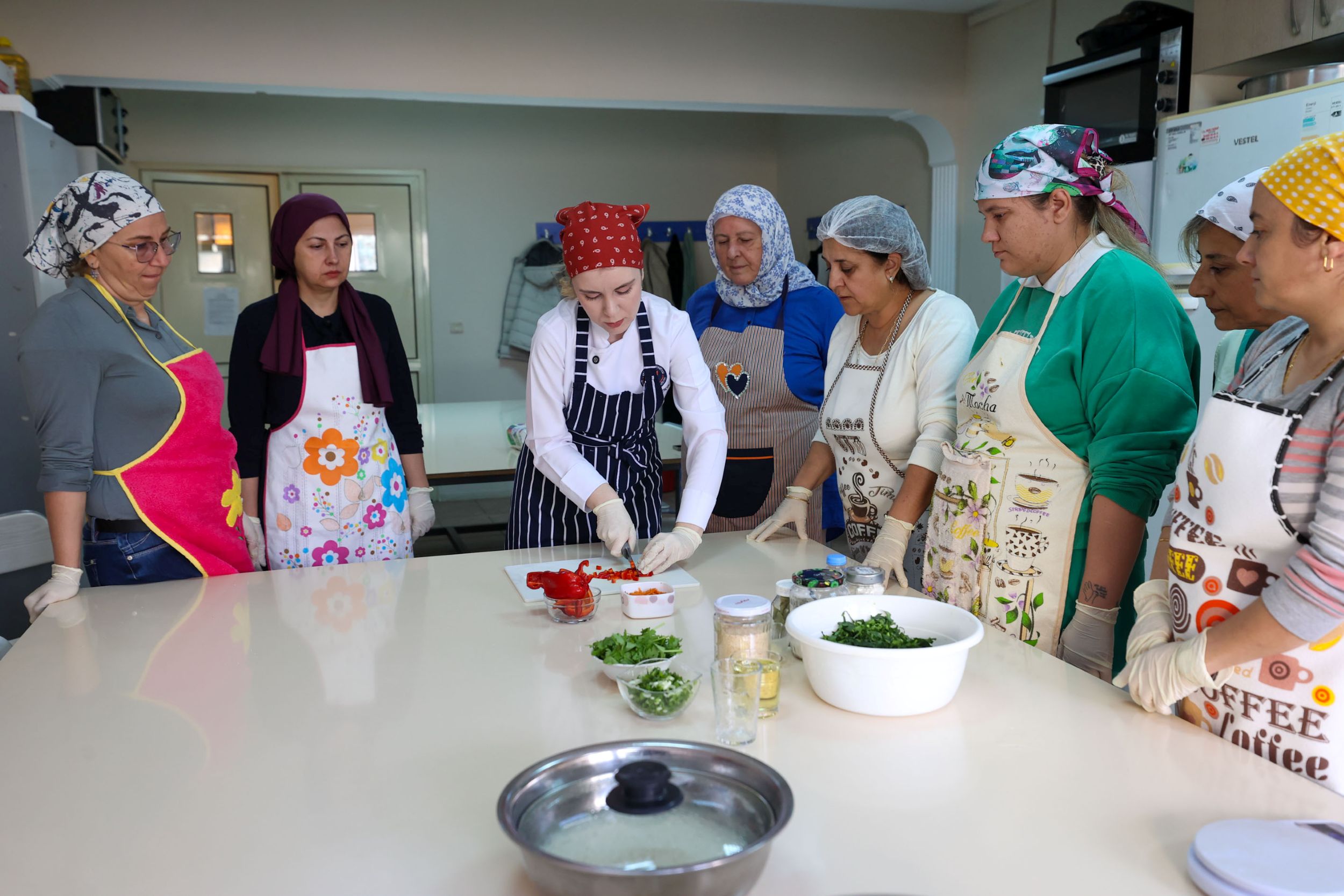 Bucalı Kadınlar Evka 1 Semt Evi’nde Dünya Mutfağıyla Buluşuyor4