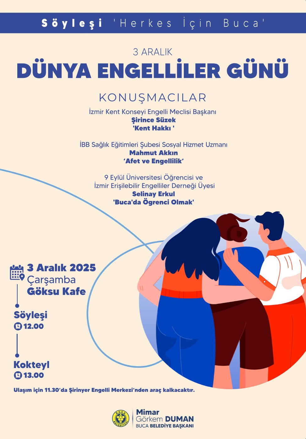 Buca Belediyesi Engellilergünü Tasarım 01