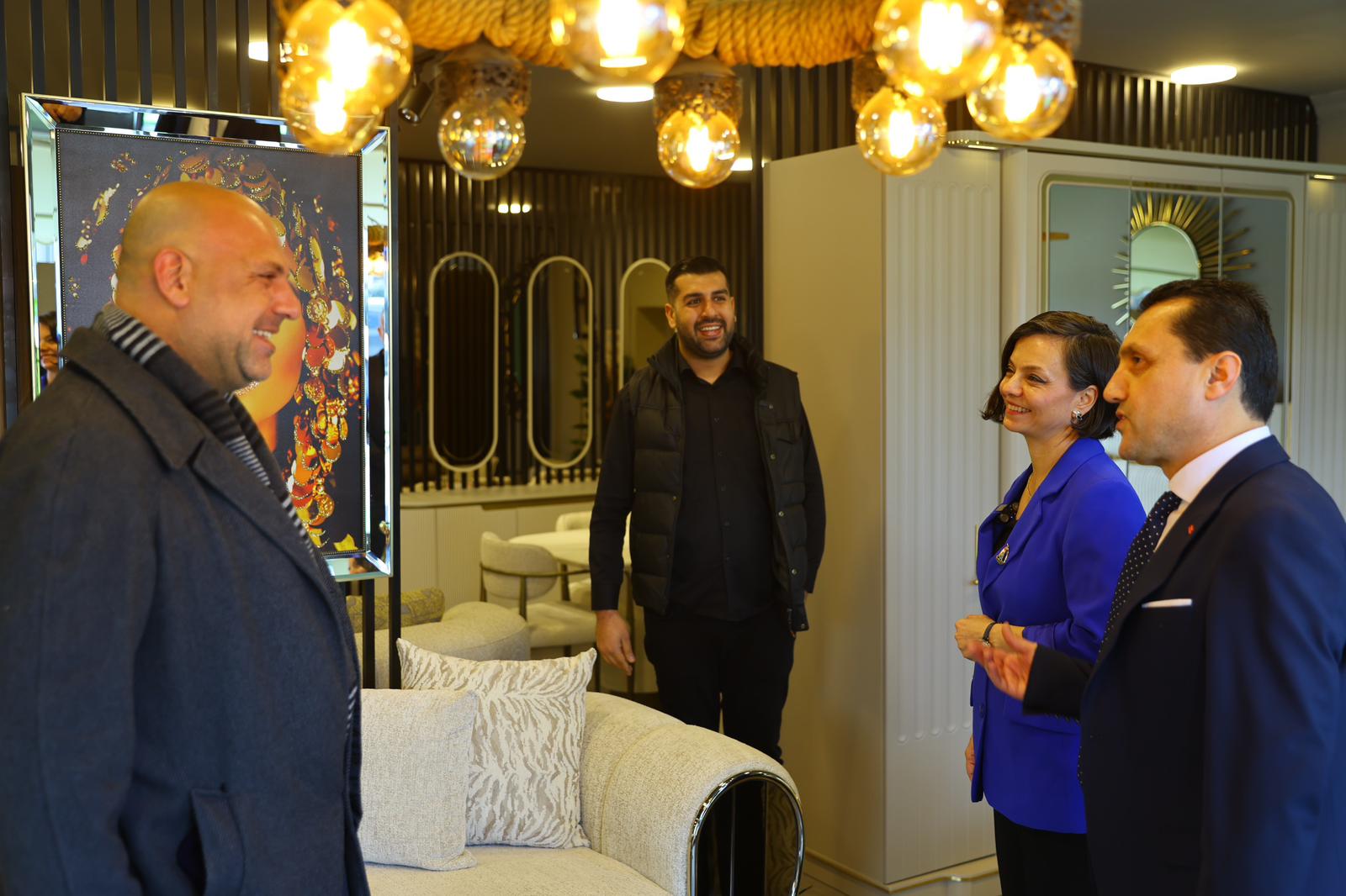 Başkan Kınay Mobilyacılar Odası Ve Esnaf Ziyareti (2)