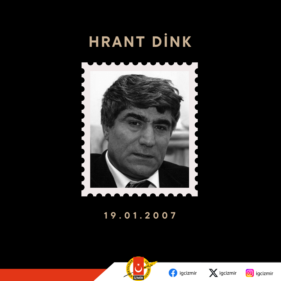 Hrant Di̇nk’i̇ Saygi Ve Özlemle Aniyoruz