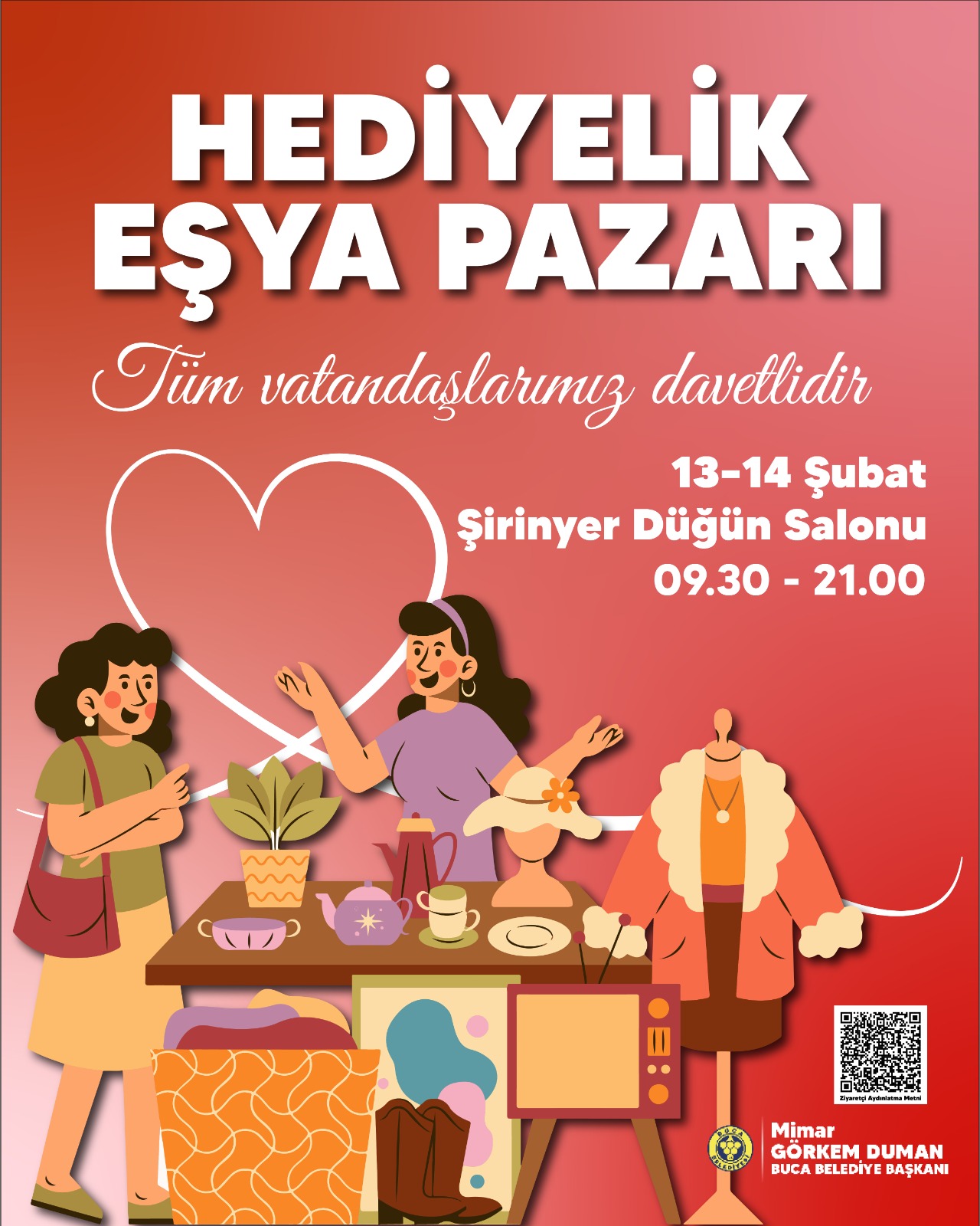 Hediyelik Eşya Pazarı 14 Şubat