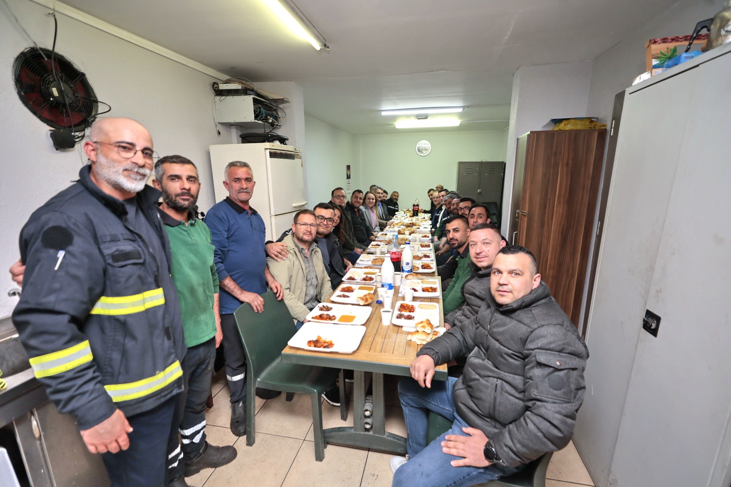 Başkan Mutlu, Ulaşım Emekçileriyle Iftarda Buluştu (1)
