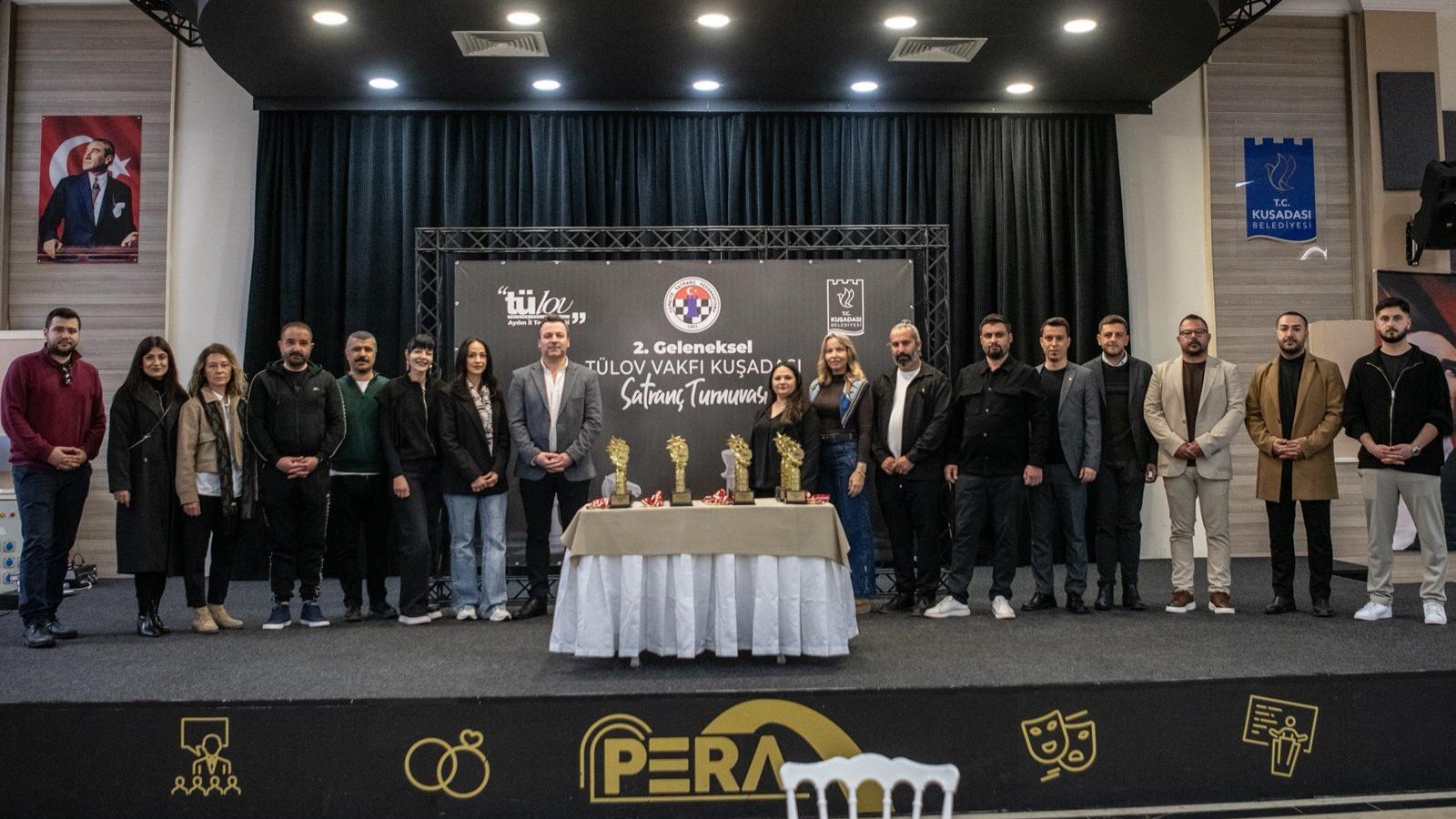 2. TÜLOV Vakfı Kuşadası Satranç Turnuvası Başladı