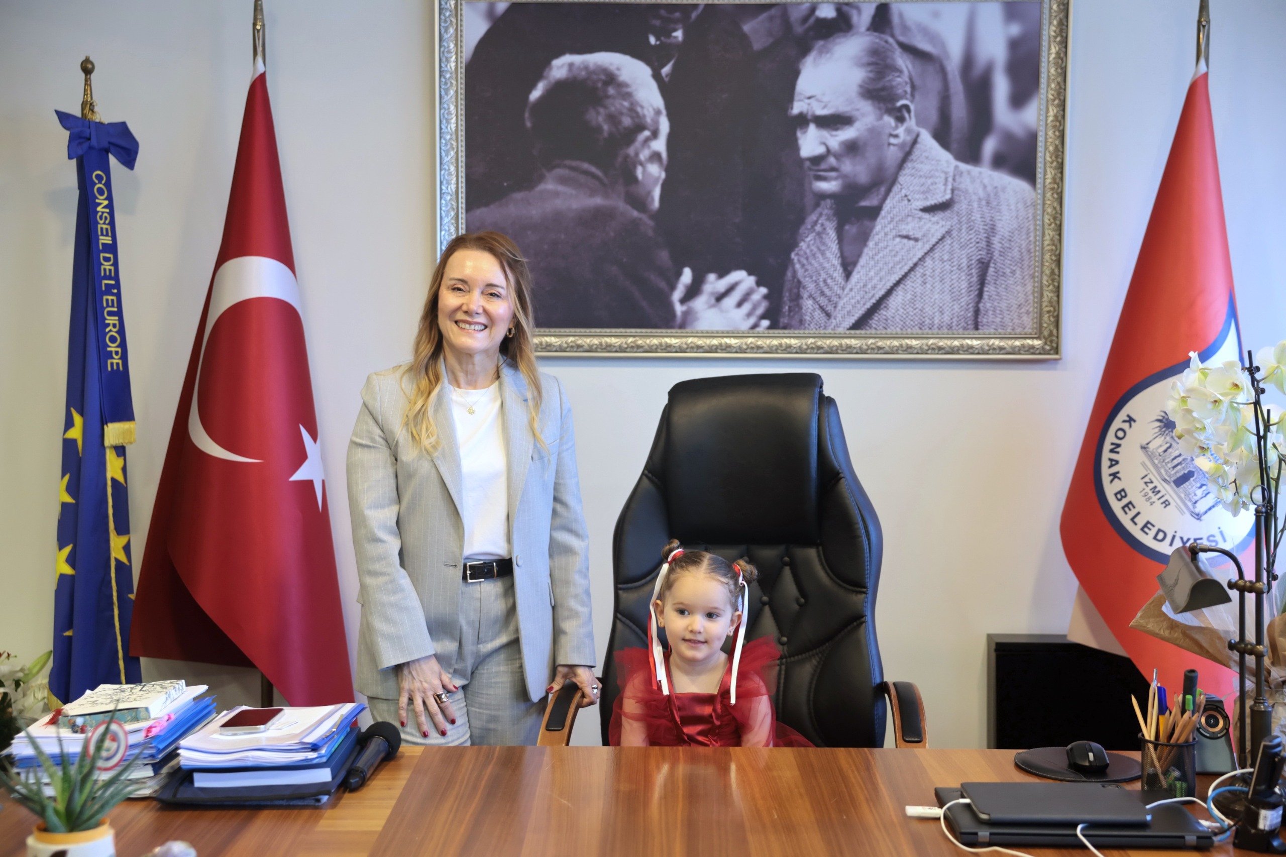 Başkan Mutlu Makamını Çocuklara Devretti (8)