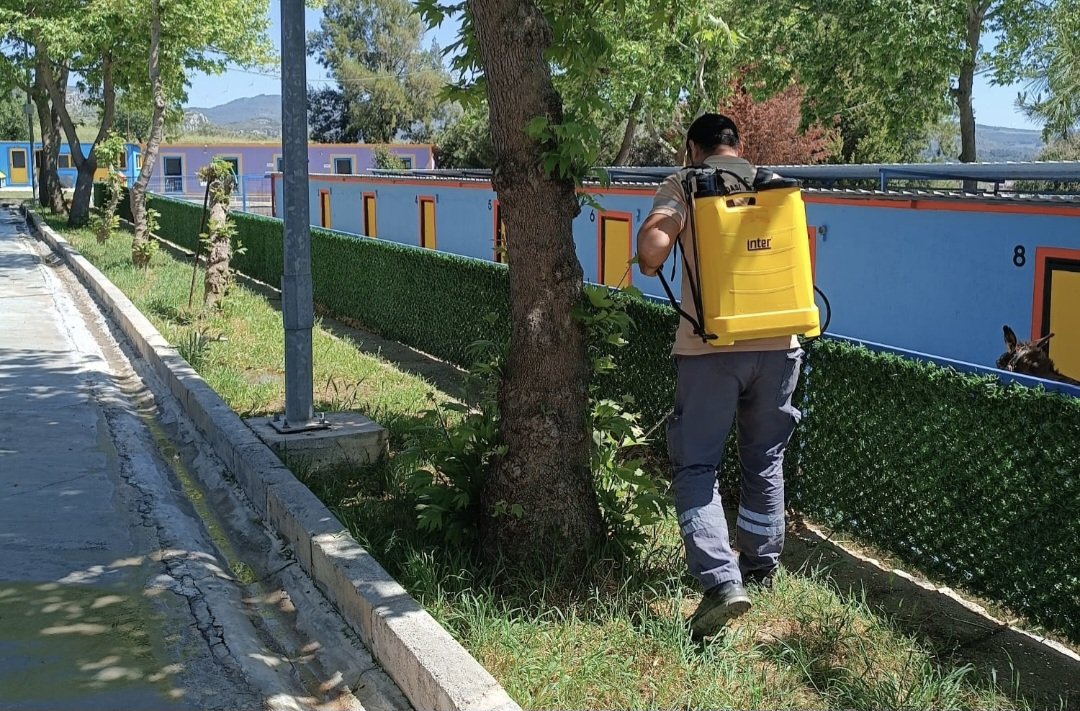 Kuşadasi Evci̇l Hayvan Bakim Ve Rehabi̇li̇tasyon Merkezi̇'nde Kene İçi̇n Erken Çözüm Hamlesi̇ (3)