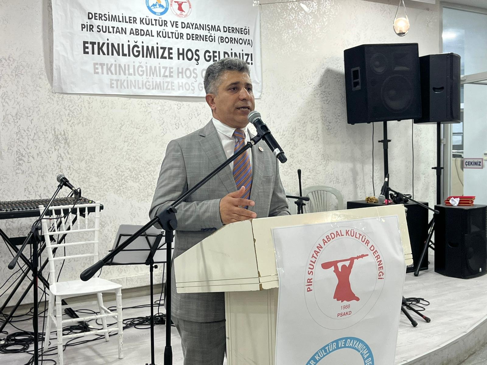 Pir Sultan Abdal Bornova Şube Başkanı Barış Çelik