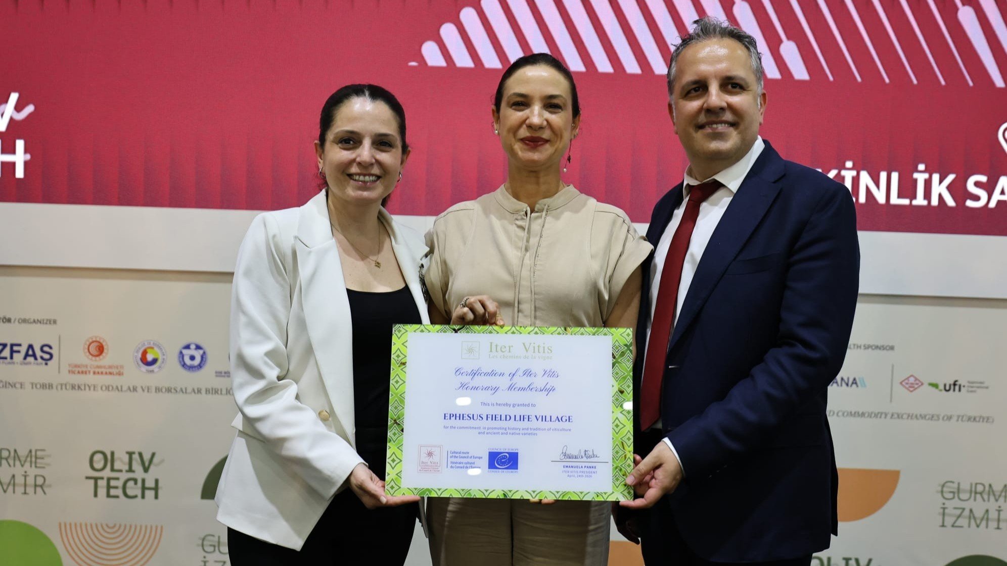 Efes Tarlası Yaşam Köyü Iter Vitis Rotasında