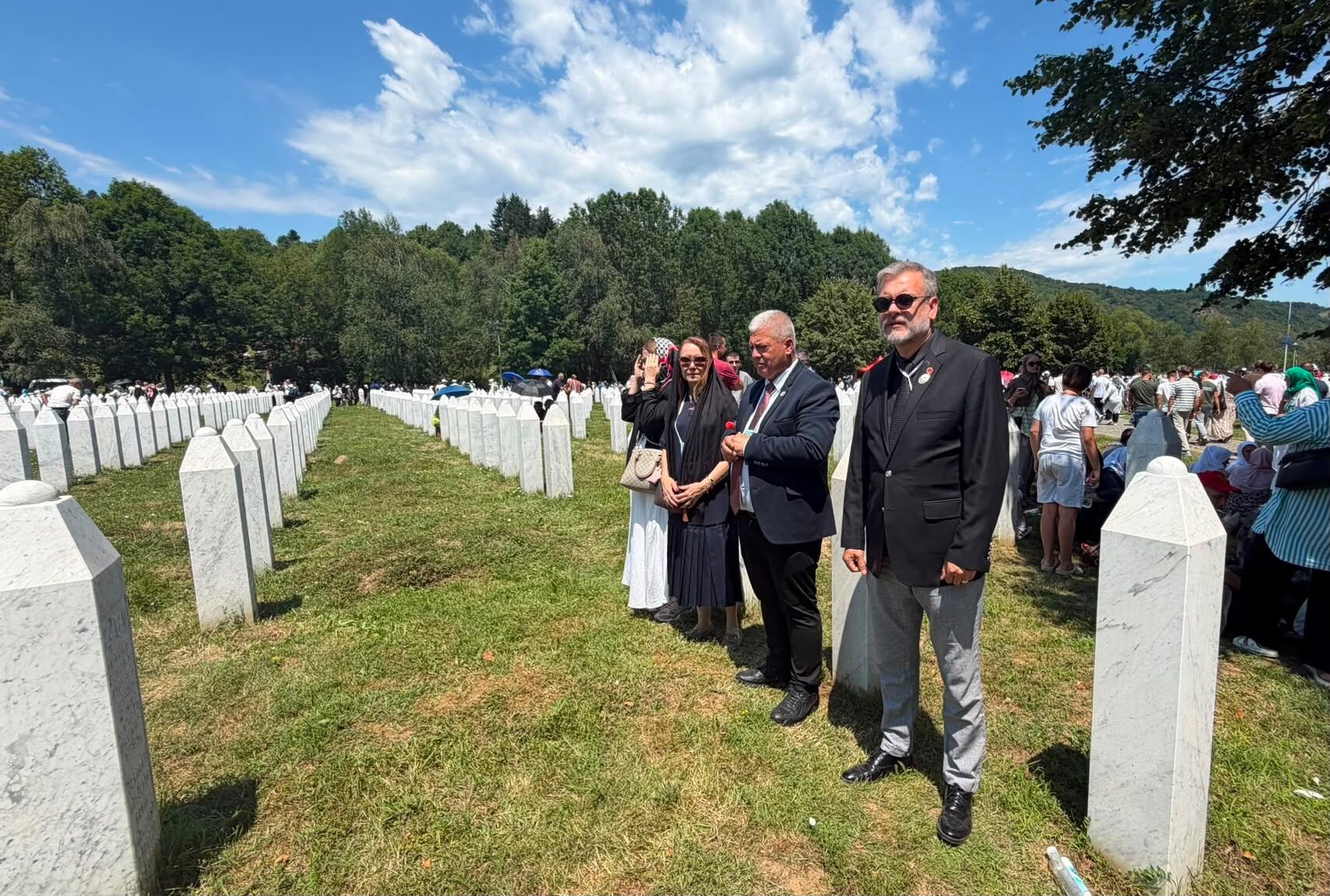 Başkan Mutlu, Bosna Hersek’te Srebrenitsa’nın Acısına Ortak Oldu (9)