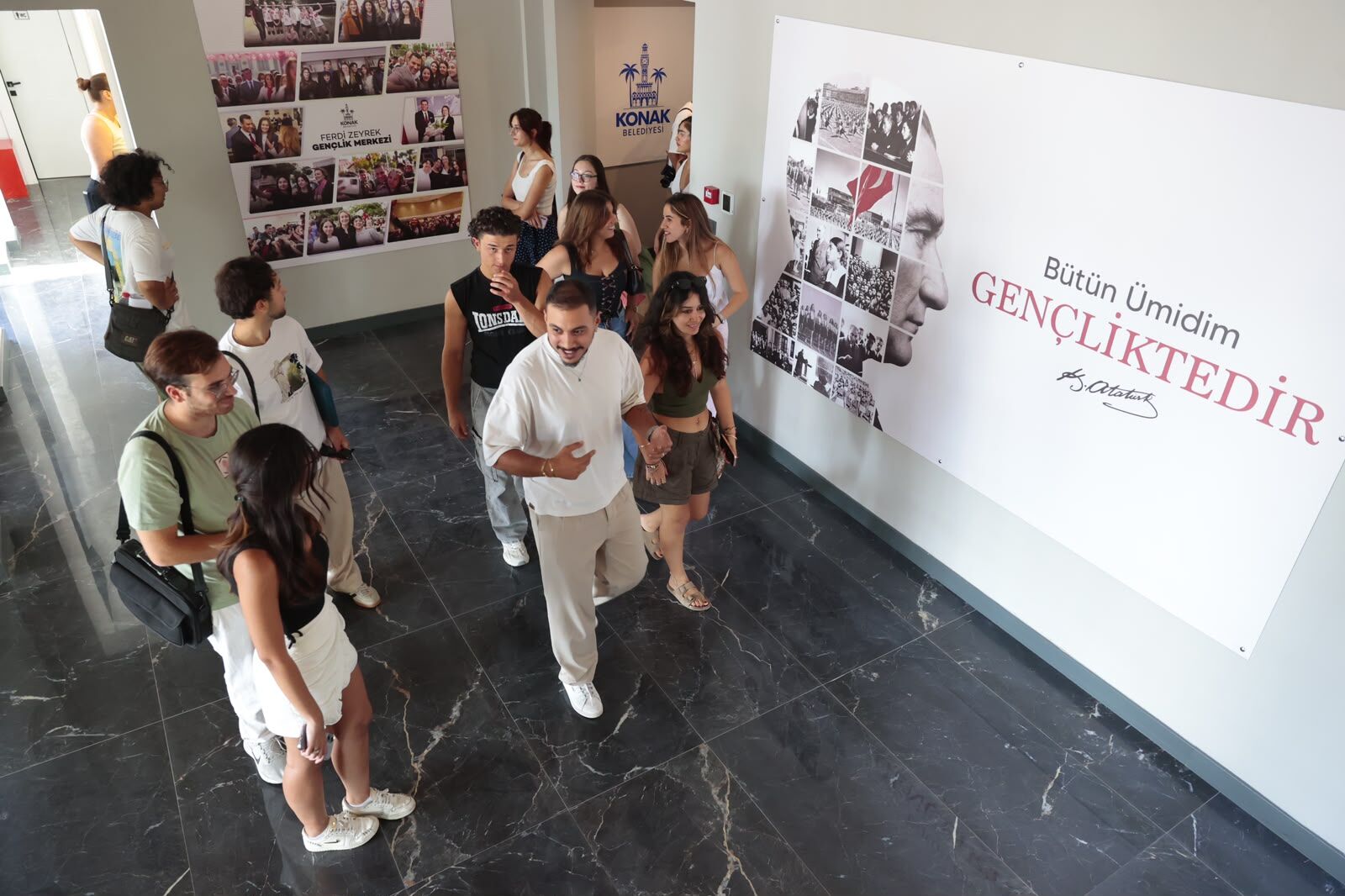 Konak’ın Gençlik Merkezlerine Belçikalı Ve Kıbrıslı Gençlerden Tam Not (11)