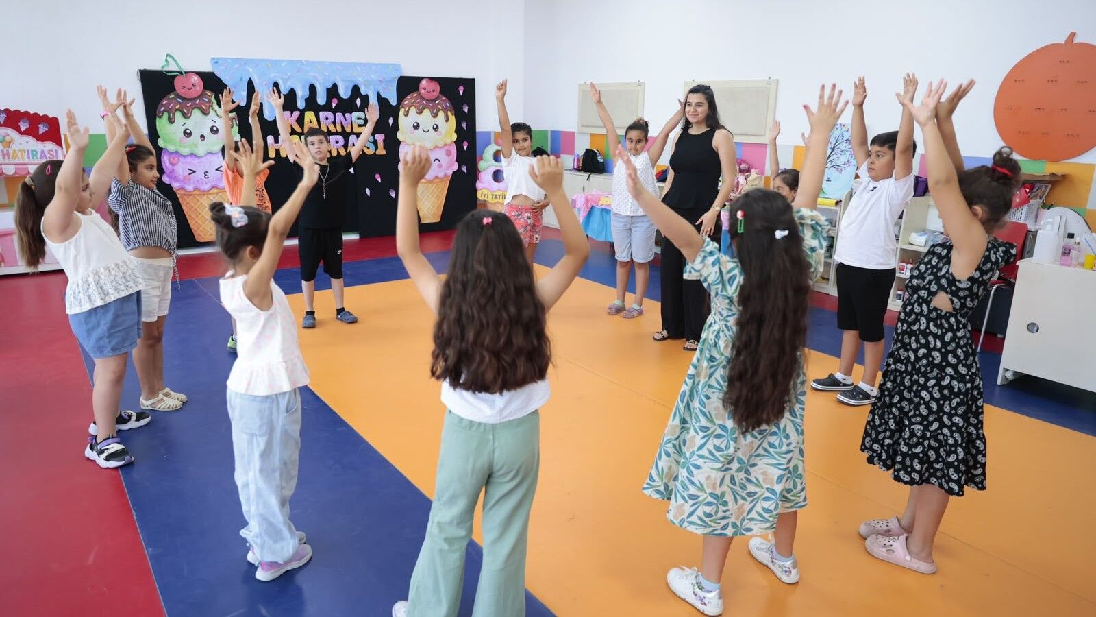 Konaklı Çocuklara Dolu Dolu Yaz Programı