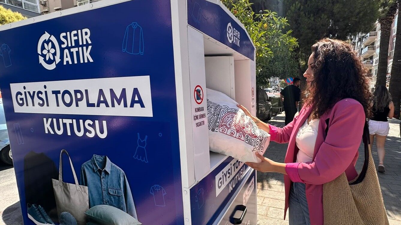 Konaklıların Eski Giysileri Çöpe Değil Geri Dönüşüme Gidiyor
