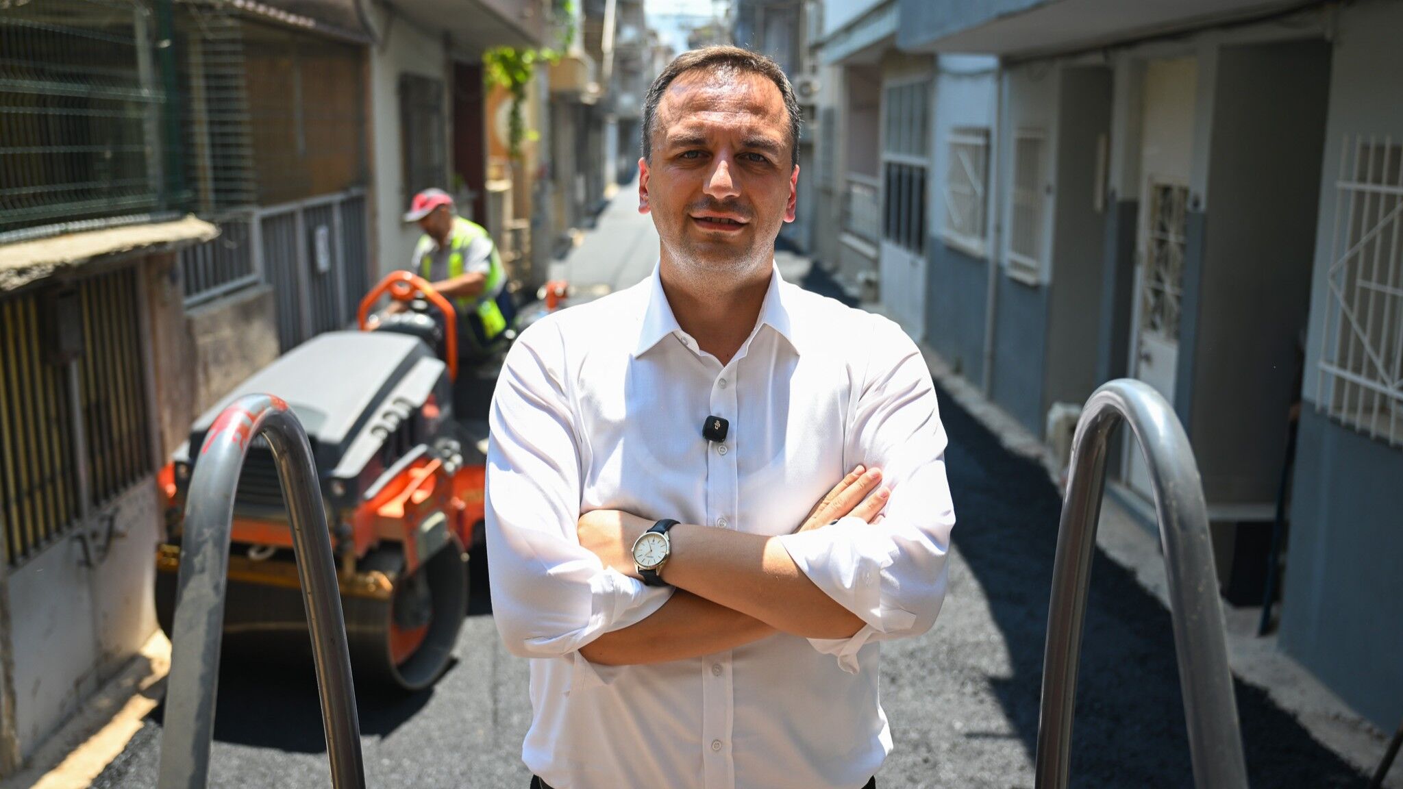Bornova'da Yol ve Altyapı Seferberliği