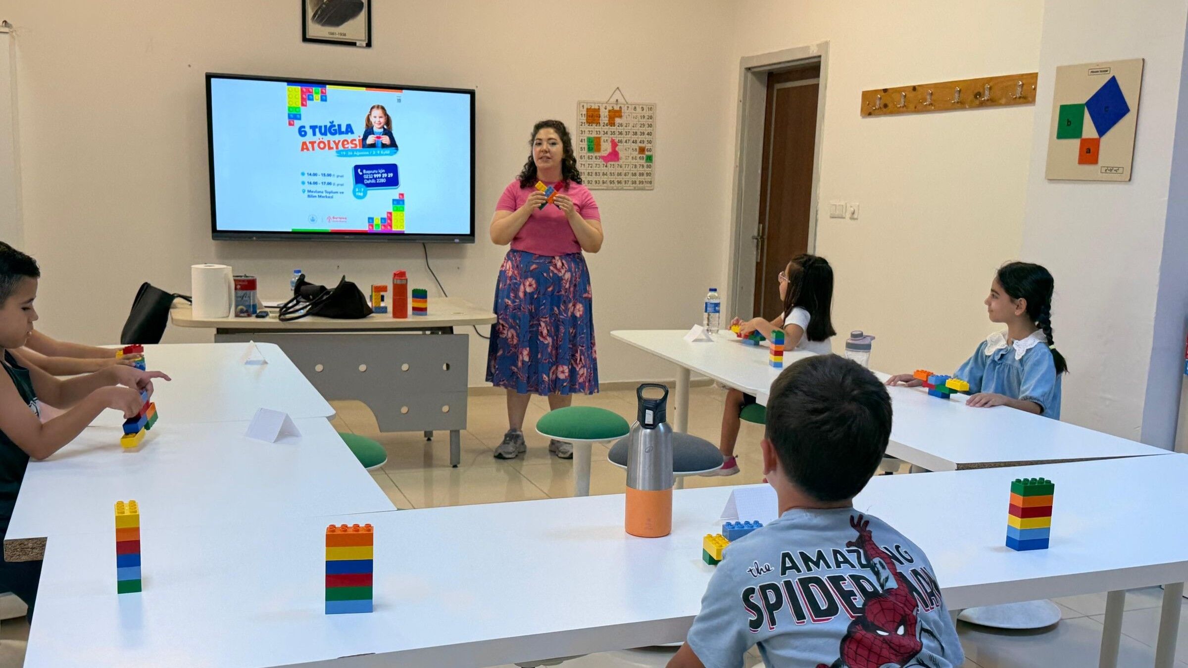 Bornovalı Minikler Lego Atölyesi'nde Geleceği Tasarladı