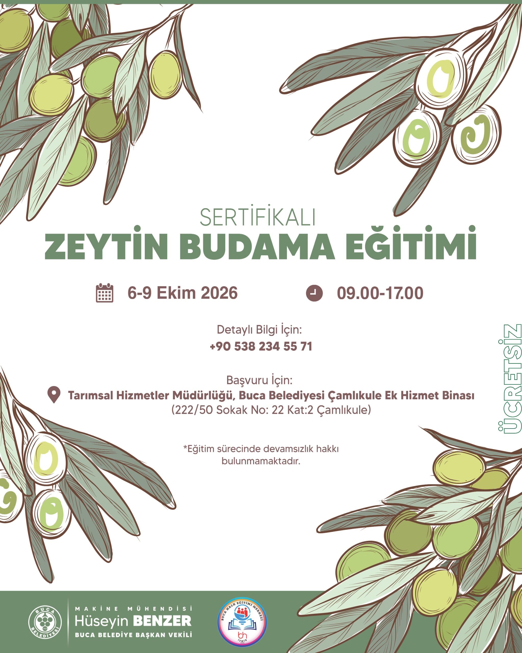 Buca Belediyesi Zeytin Eğitim-1