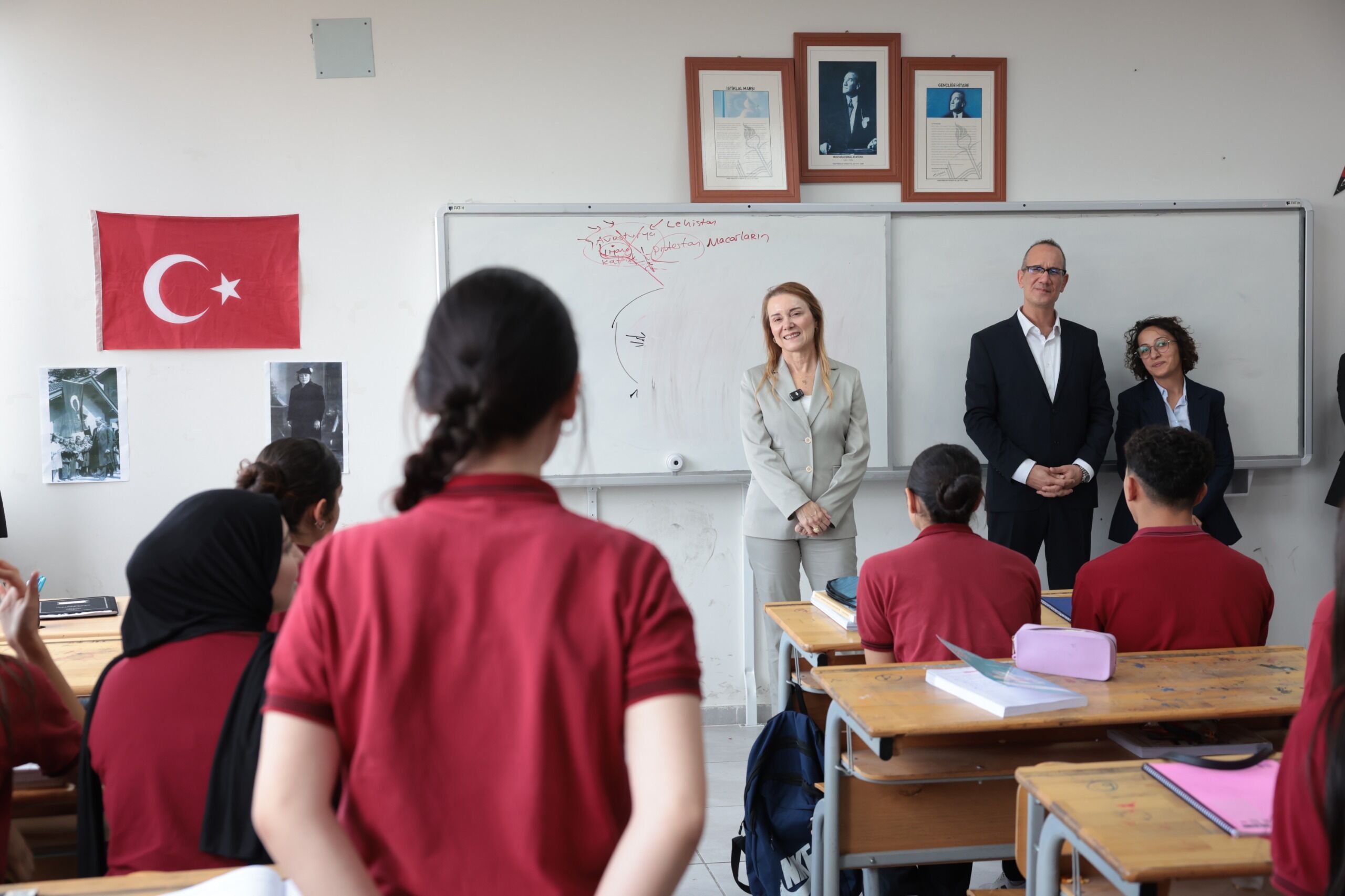 Başkan Mutlu, Okul Ziyaretlerini Sürdürüyor (1)