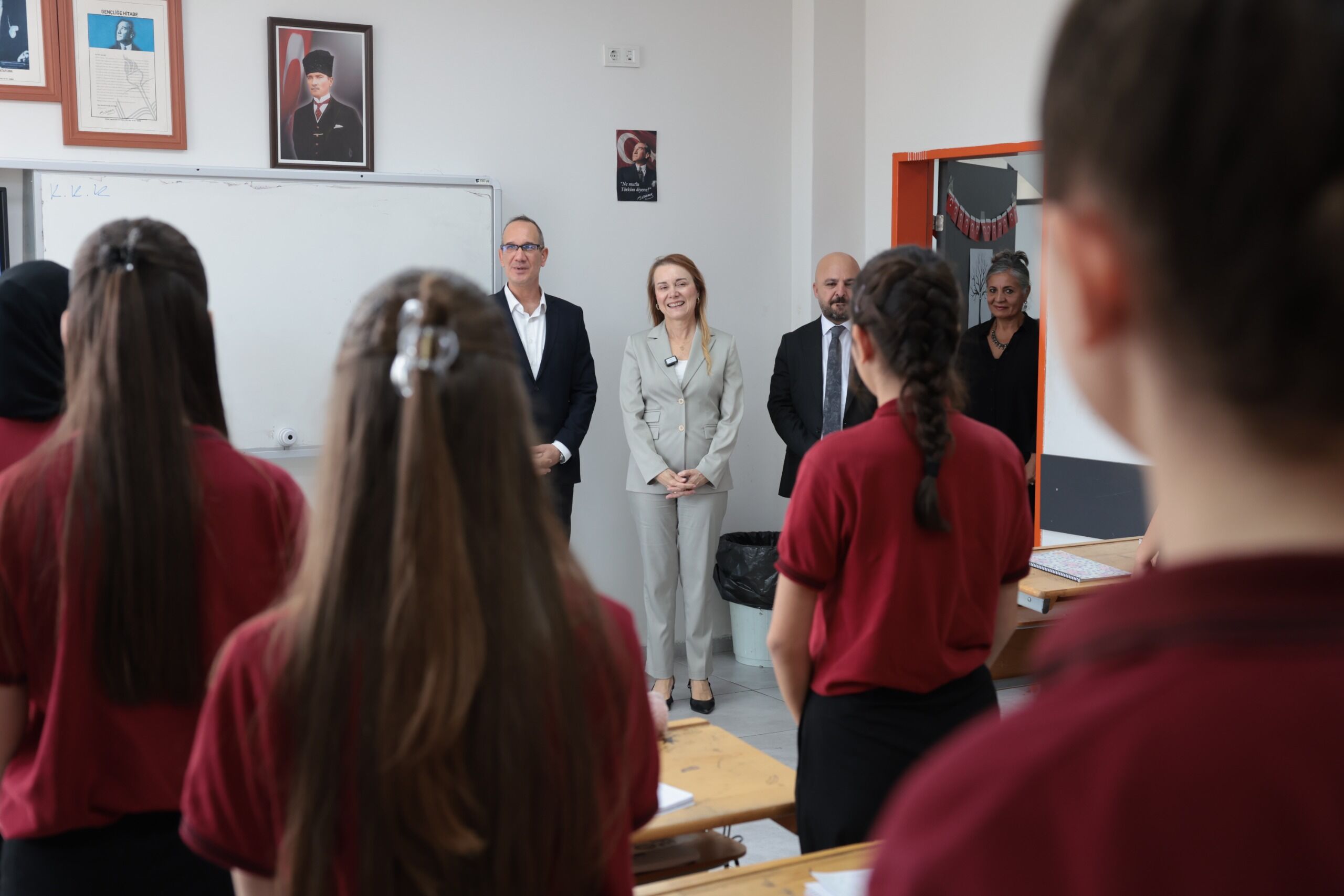 Başkan Mutlu, Okul Ziyaretlerini Sürdürüyor (3)