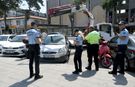 Kuşadası'nda Polis ve Zabıtadan Trafik Denetimi
