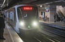 Bornova'da Metro Hattında Raylar Yenileniyor