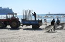 Kuşadası Plajlarında Sezon Hazırlığı Başladı