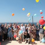 Konak'ta Dünya Barış Günü'nde Gökyüzüne Rengarenk Balonlar Salındı