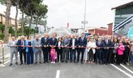 Gaziemir Hava Eğitim Yolu Üst Geçidi Hizmete Açıldı