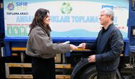 Kuşadası'nda Ege Mahallesi'nden İlk Geri Dönüştürülebilir Atıklar Toplandı
