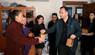 Başkan Eşki'den Sağlık Emekçilerine 14 Mart Ziyareti