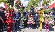 27. Uluslararası Bayındır Çiçek Festivali Renkli Kortejle Başladı