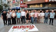 Srebrenitsa'da Katledilen Canlar Konak'ta Anıldı