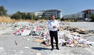 Bornova'da Kaçak Molozla Topyekün Mücadele