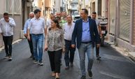 Bornova Çamdibi'nde 282 Sokak Asfaltla Buluşuyor