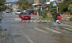 Bodrum'da Sağanak Etkili Oldu