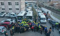 Konak'tan Hatay'a Yardım Konvoyu Yola Çıktı